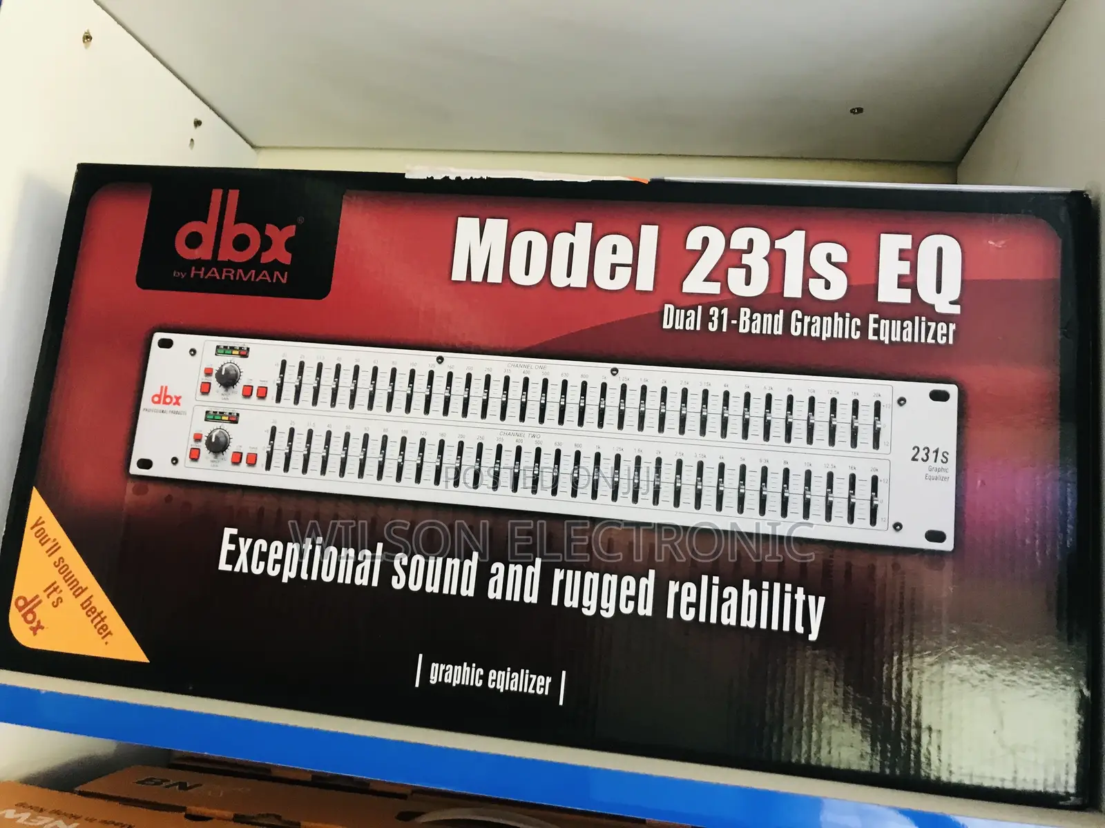 DBX 231s Graphic Equalizer