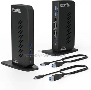 Plugable USB 3.0 and USB-C Dual Display Docking Station