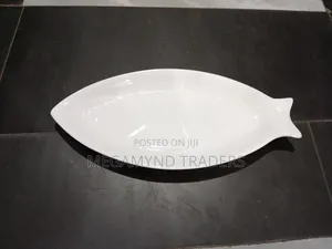 Fish Plate Melamine Size 15inch