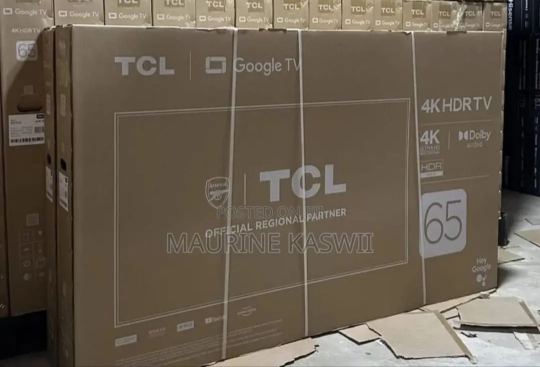 TCL 65 “ Google Tv Uhd