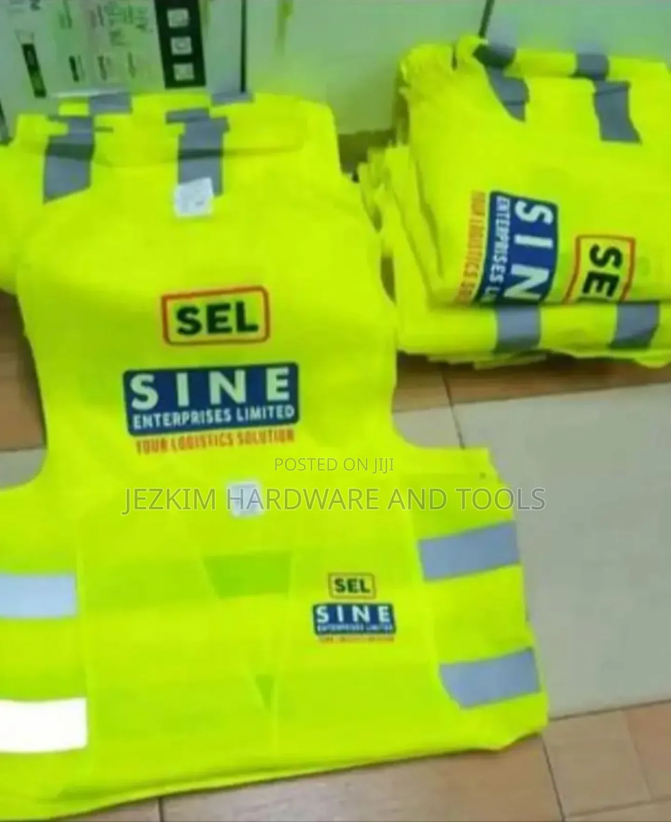 High Quality Reflective Vest +Branding