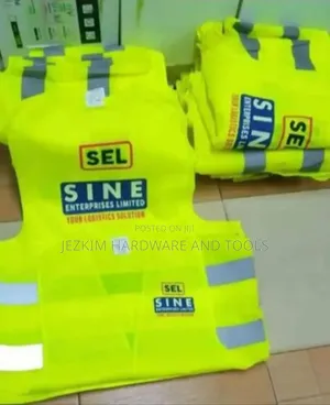 High Quality Reflective Vest +Branding