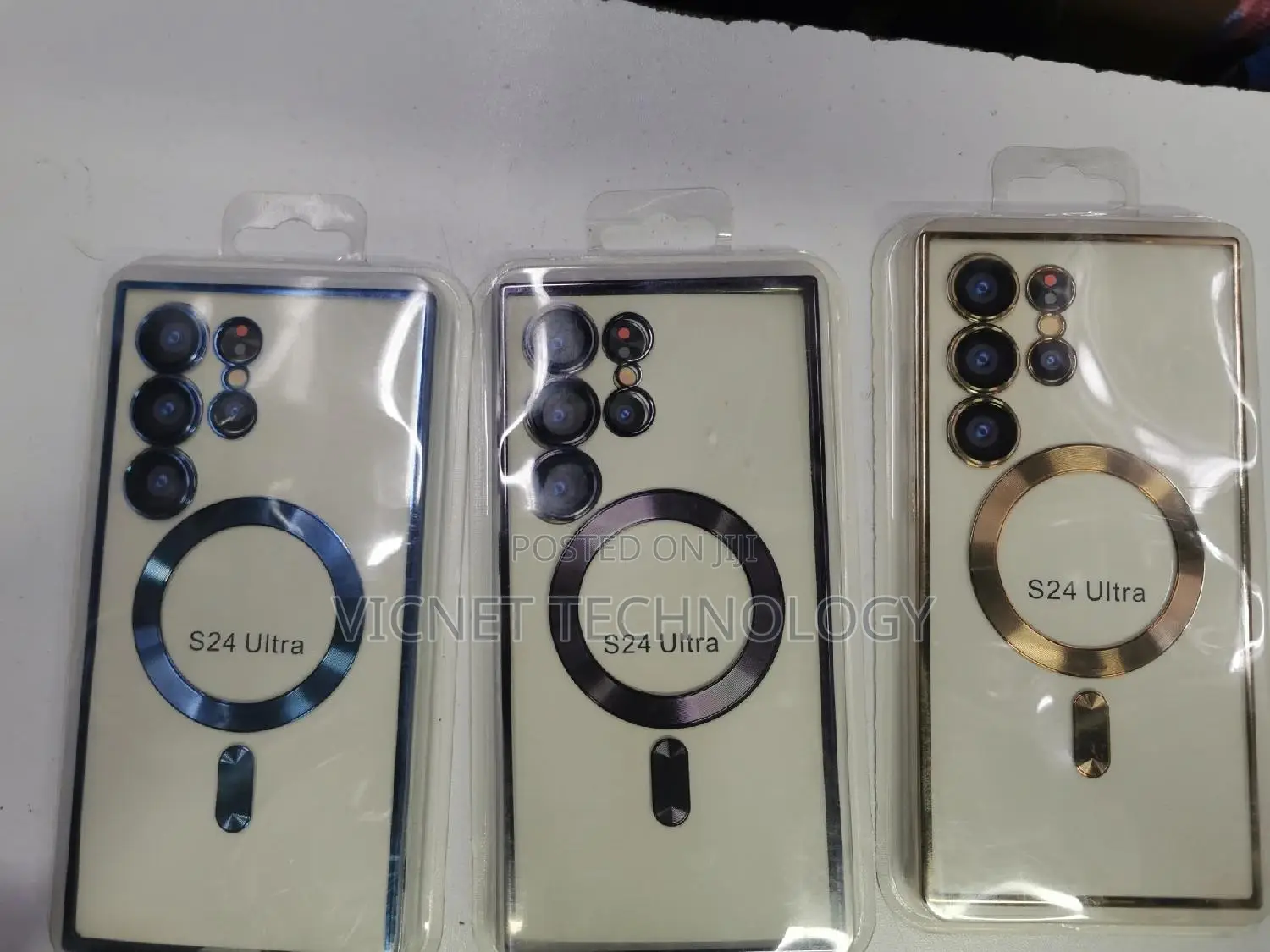 Samsung Clear Silicon Magsafe Covers Available