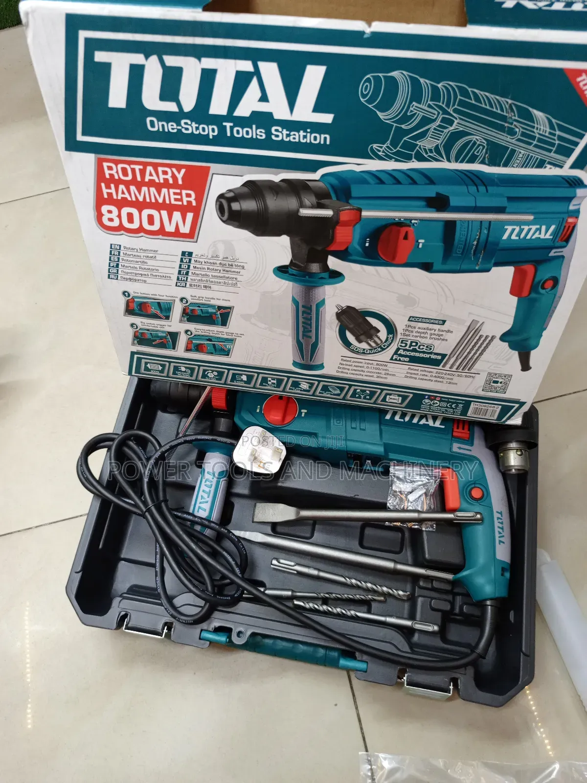 Total Quality Rotary Hammer 800watts
