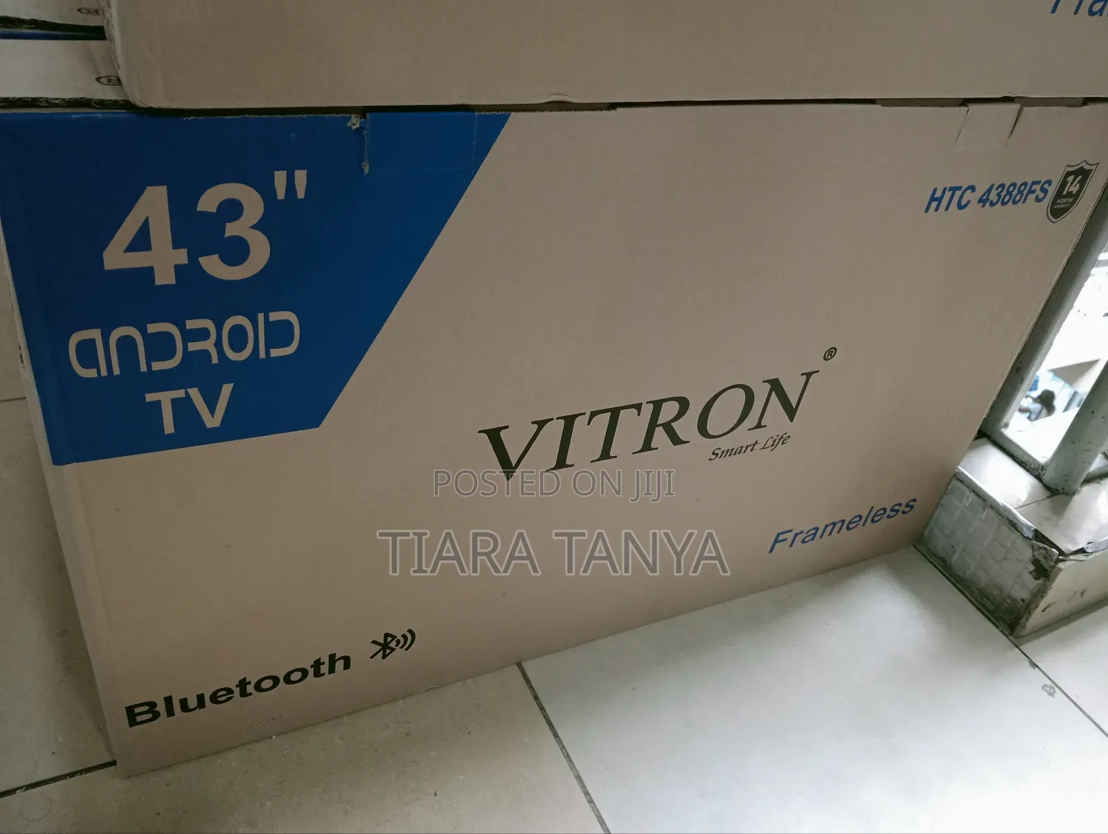 Vitron 43 Inches Smart Android Frameless Tv