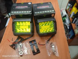 High Intensity _2piece "4×3"Yellow LED Fog Lights