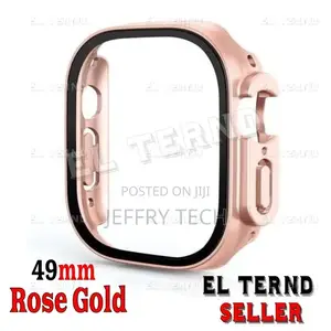 Apple Watch Ultra 49mm TPU Protective Case - Rose Gold