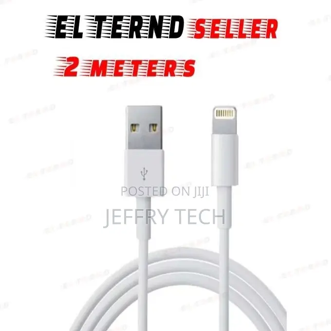 Fast Charging and Data Transfer Cable - From (USB) to (Iphon