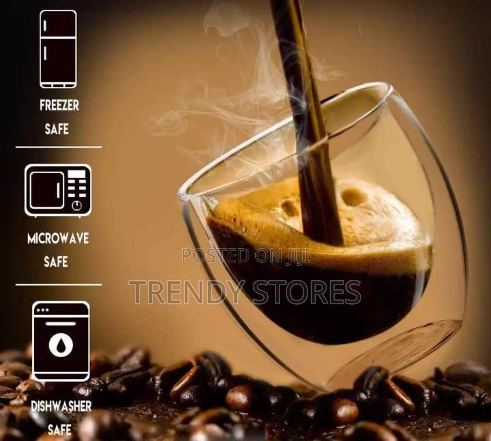 Double Wall High Borosilicate Mug