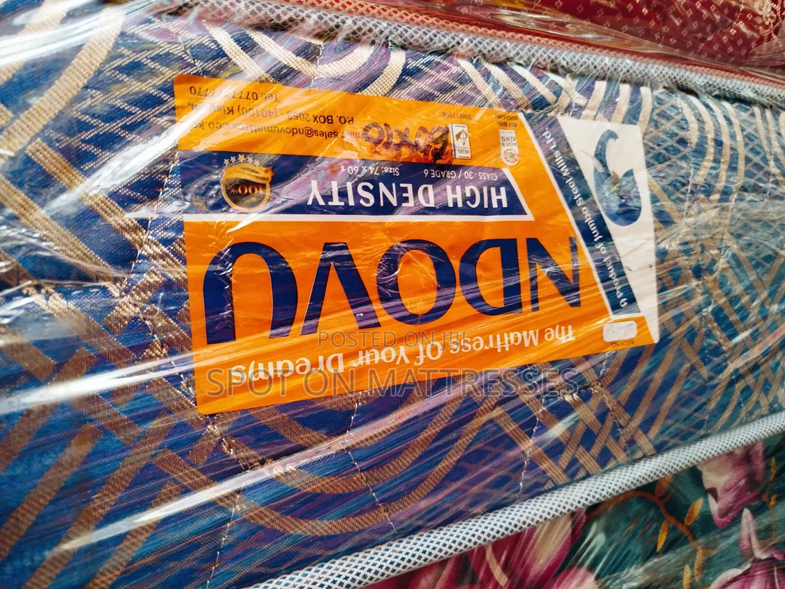 5by6 10inch High Density Quilted Mattresses.