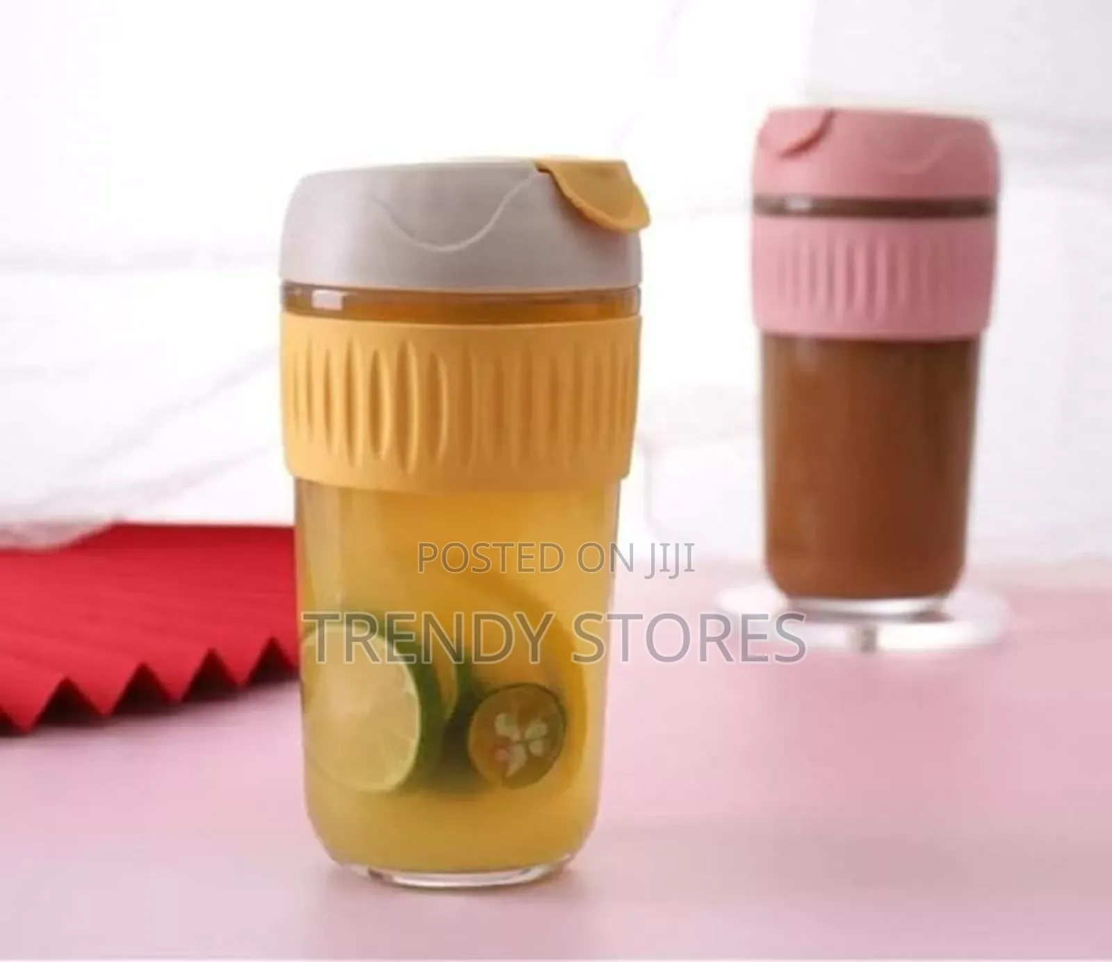 Yellow Anti Scalding Thermocup