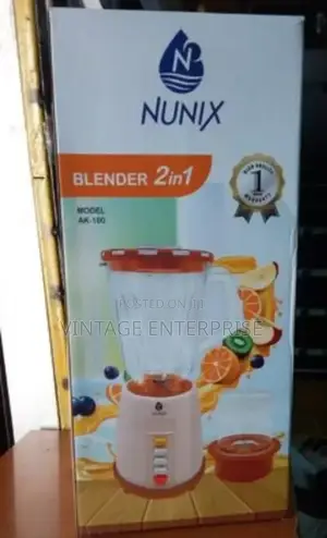 Nunix 2 in 1 Electric Blender {Quality Blender Grinder}••√