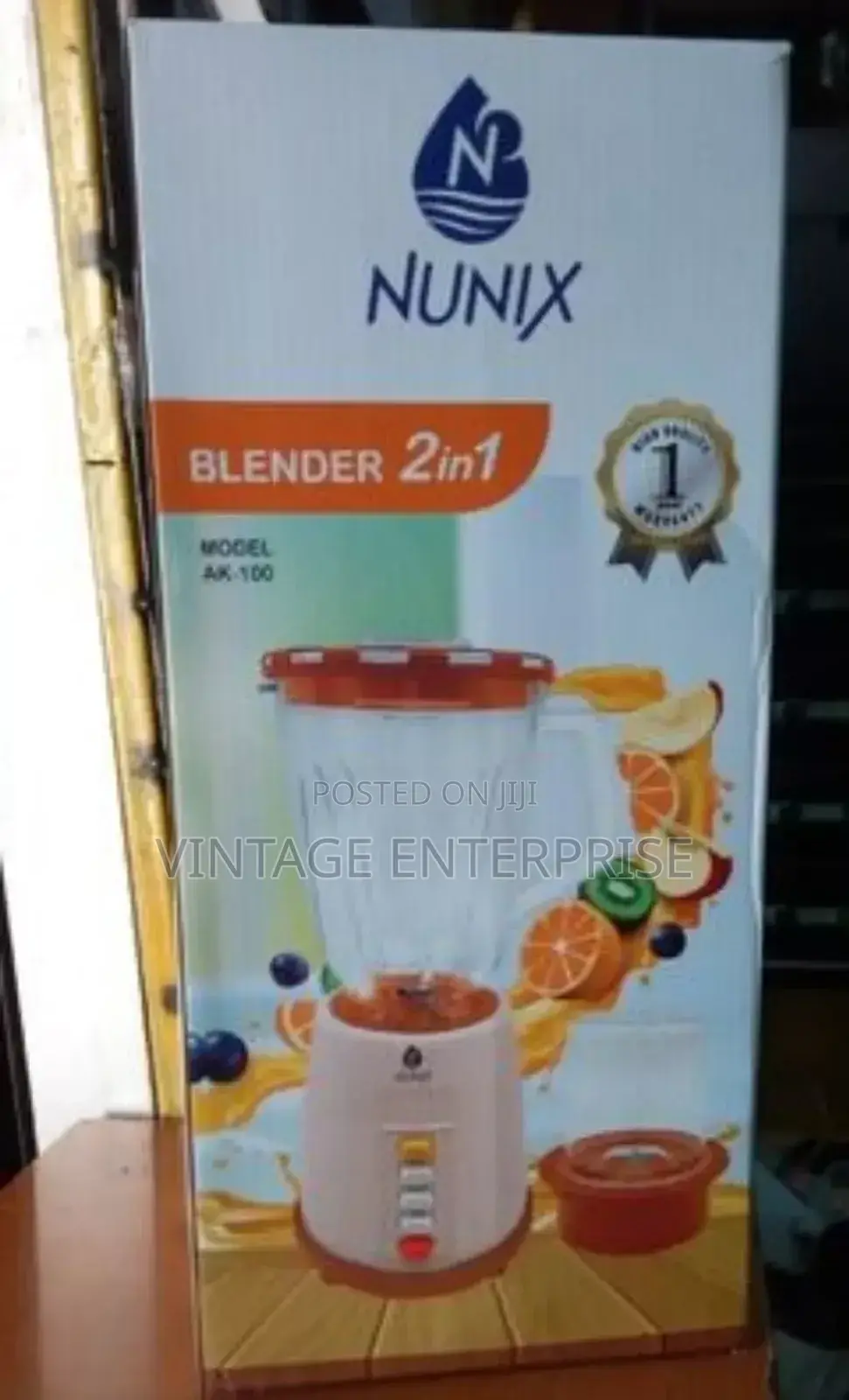Nunix 2 in 1 Electric Blender {Quality Blender Grinder}••√