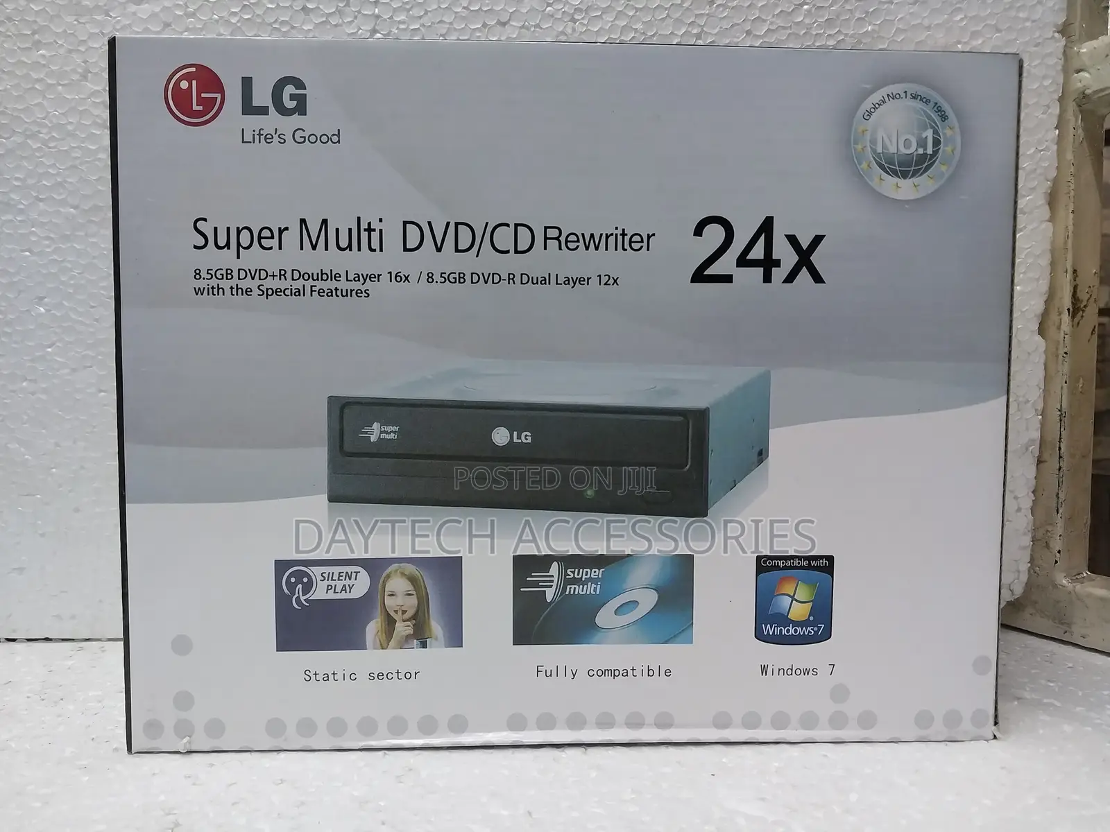 Super Multi DVD Rewriter 'Lg Electronics Cd/Dvd±R/±Rw/±r Dl