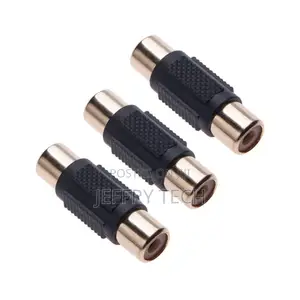 RCA Female / Female Adapter - Black