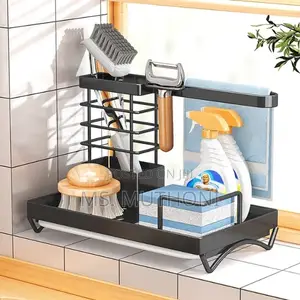 Sink Caddy Soap Dish Holder With Draining Tray