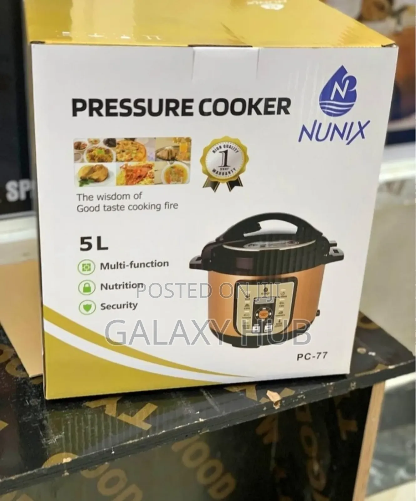 Nunix Multi-Functional Pc-77 Electric Pressure Cooker