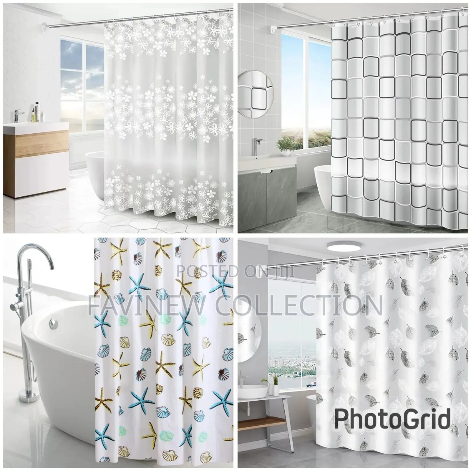 Waterproof Shower Curtains