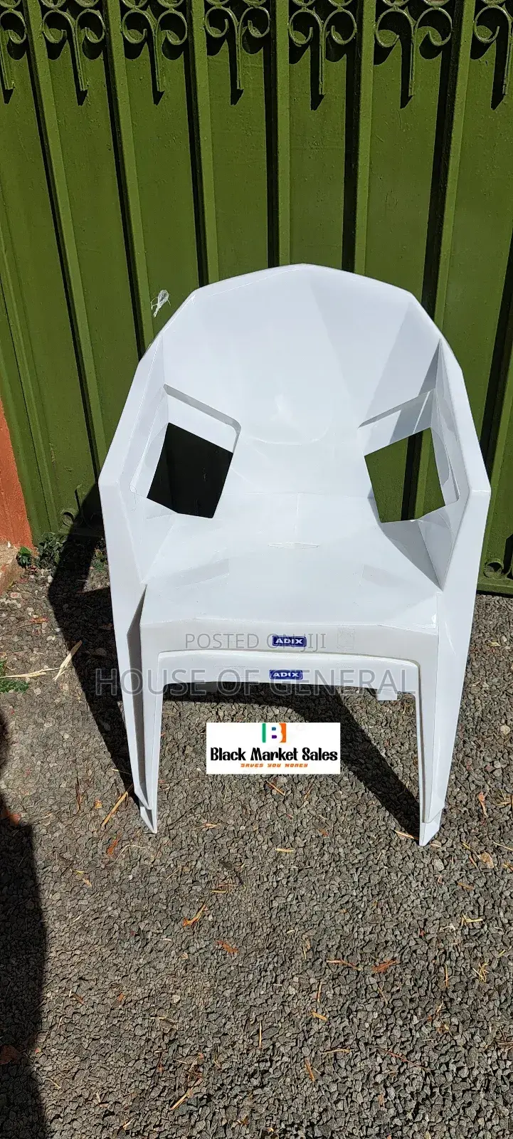 Best Quality Adix Diamond Plastic Chair