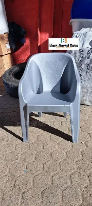 Gray Children Plastic Chair