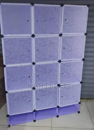 Plastic Wardrobe -3 Column