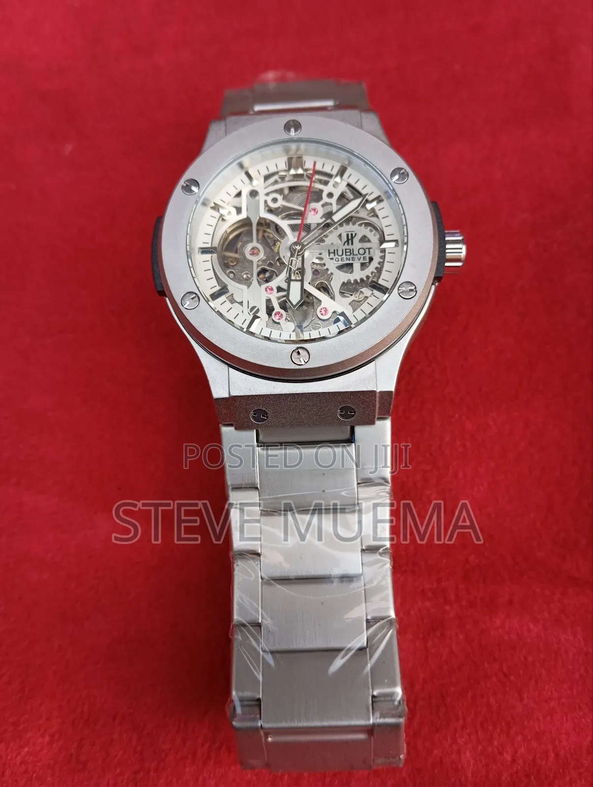 Hublot Metallic Watch.