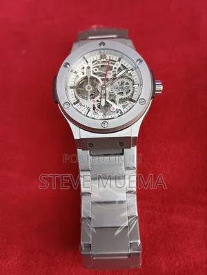 Hublot Metallic Watch.
