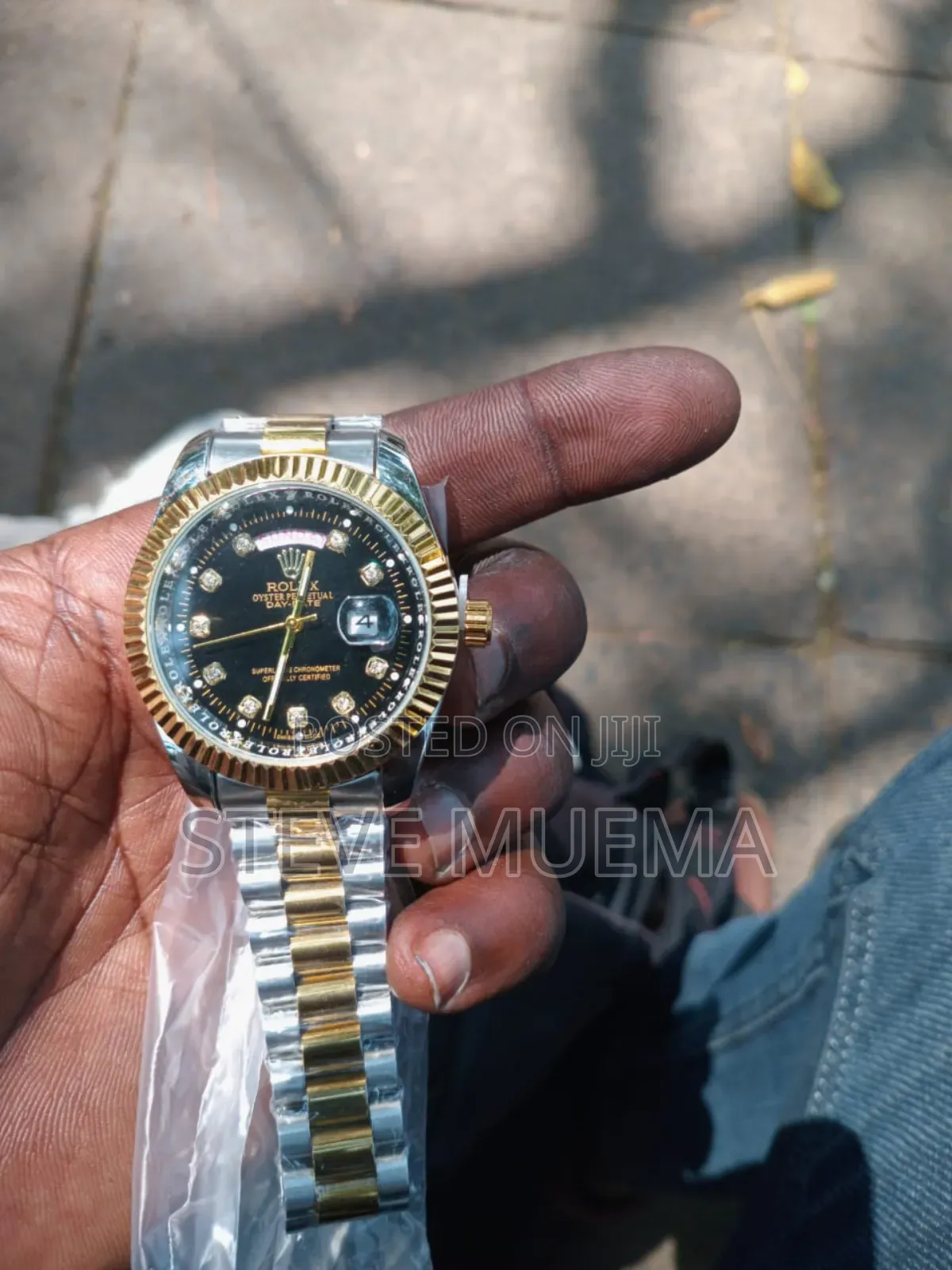 Rolex With Day and Date.