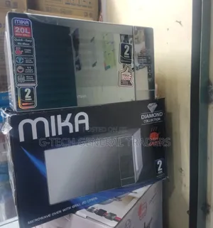 Microwave!Mika 20l Double Glass Digital Microwave Oven