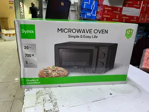 Syinix 20l Knob Microwave Oven-Black