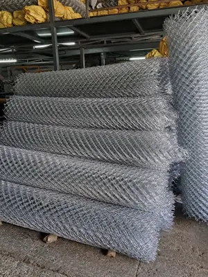 Top Quality Galvanized Chainlink Mesh 12.5g Mesh 80×80 6ft