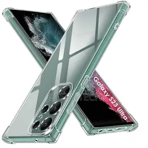 Silicone Case Compatible With Samsung Galaxy S23 Ultra Trans