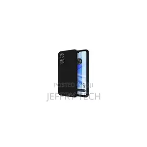 Silicone Case Compatible With OPPO A17K - Black