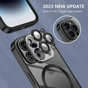 Magsafe Case With Camera Protection for iPhone 15 Pro Max -