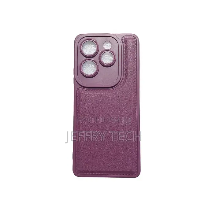 Silicone Case Compatible With Infinix Hot 40 - Purple