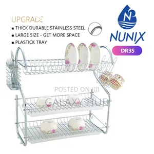 3layer Dishrack Stainless Steel