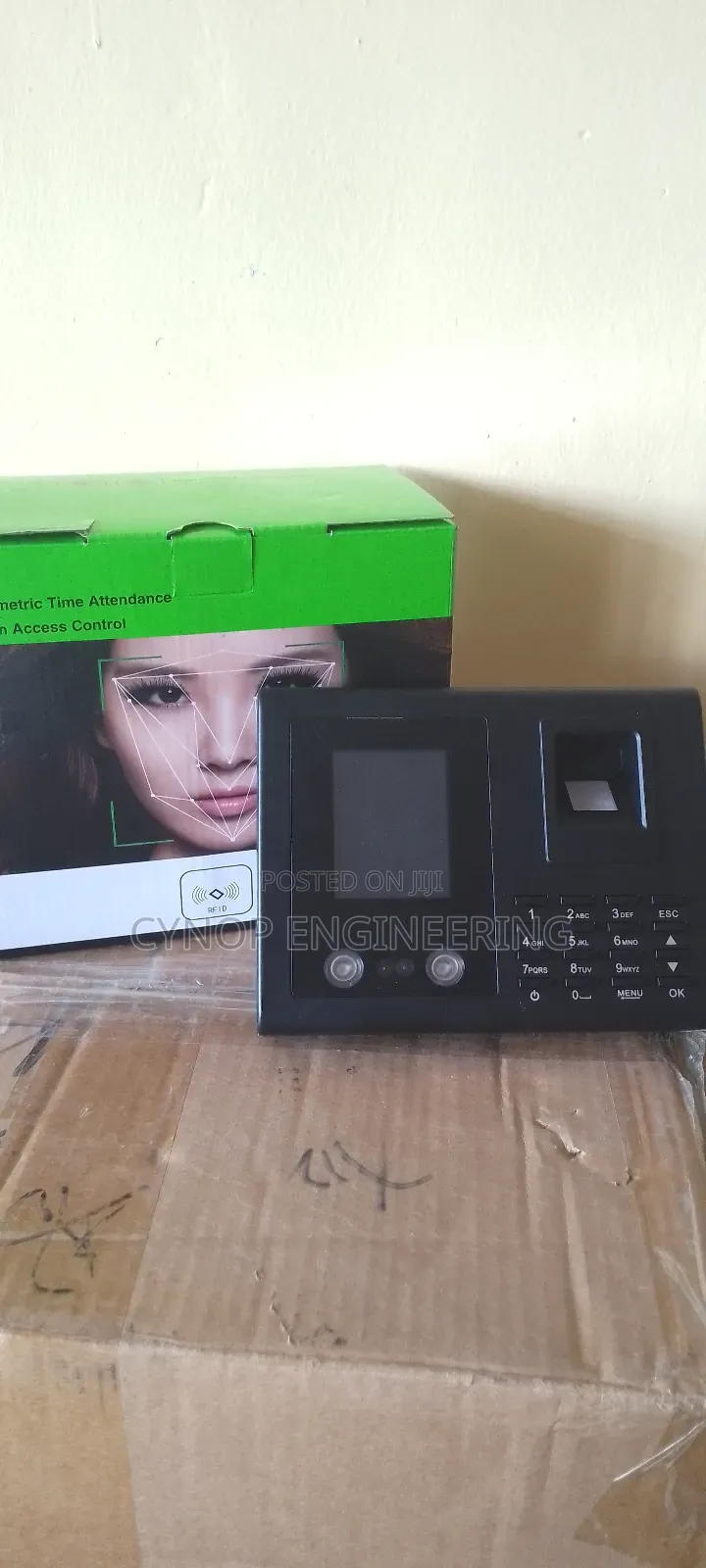 Work Biometric Attendance Face Recognition