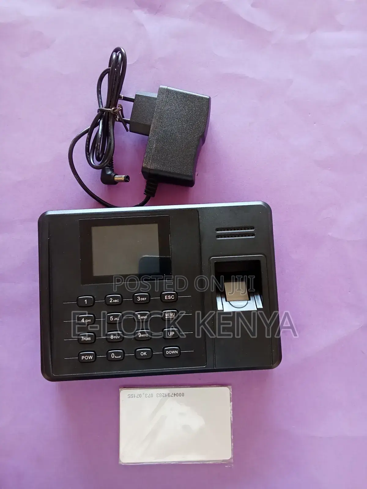 Work Biometric Time Attendance System