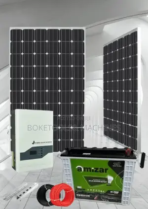 1 KVA Amizar Tubular 200ah Off-Grid Solar System Kit