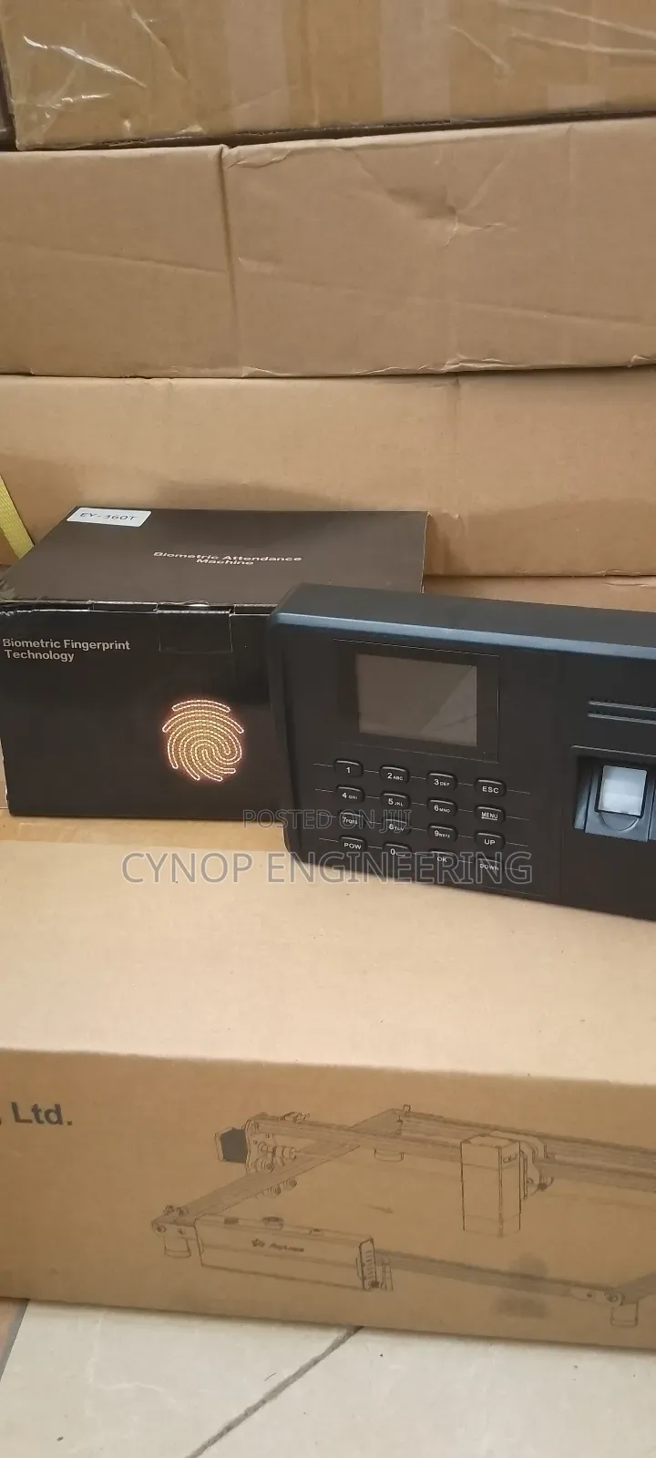 Work Biometric Time Attendance System