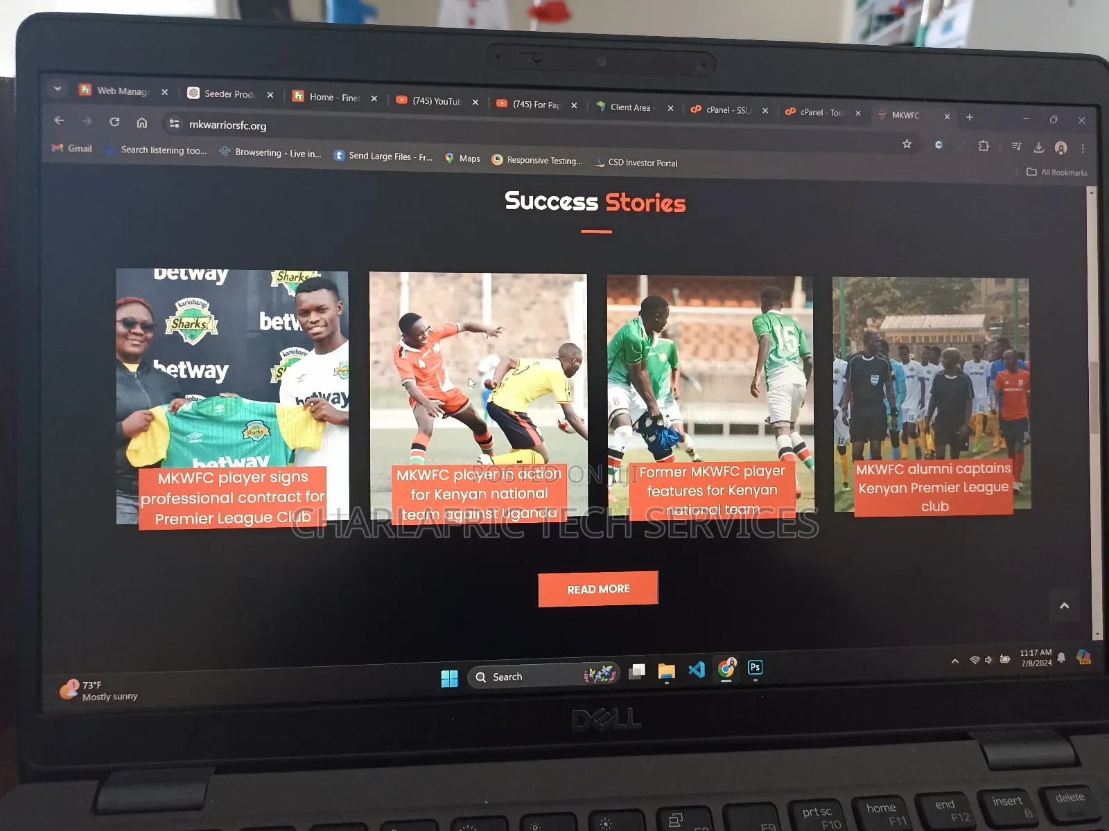 Website Design and Development