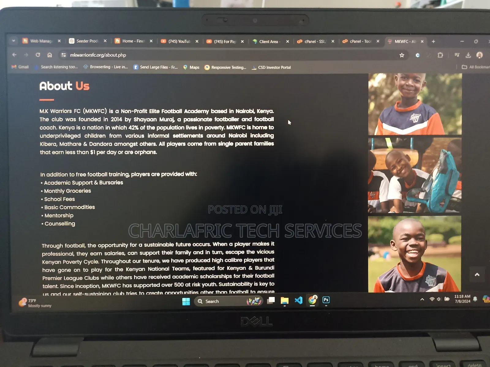 Website Design and Development