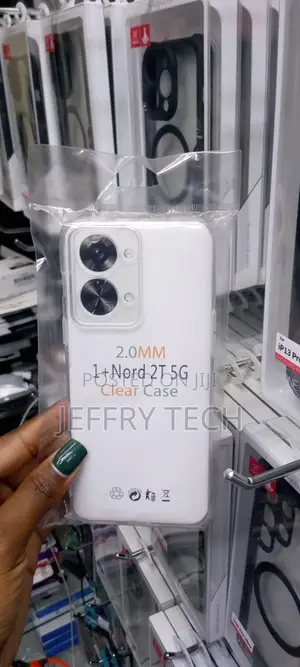 Oneplus Nord 2T 5G Case, Clear Shockproof Transparent Silico