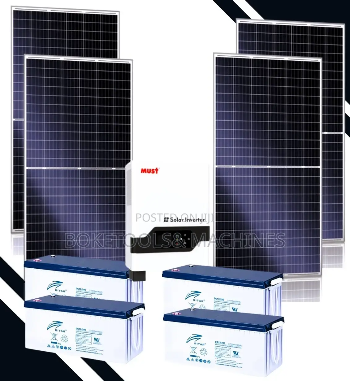 3,000watts Solar Backup Complete Package