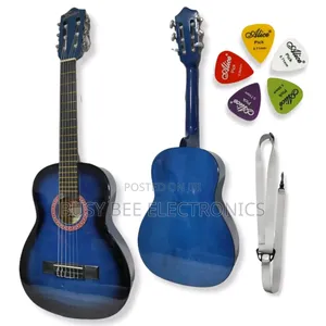 Blue Size 38 Acoustic Guitar