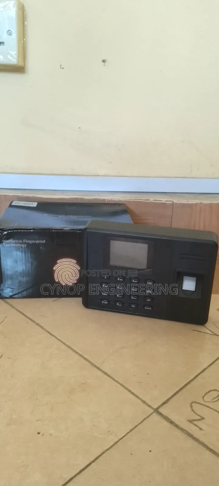 Factory Attendance Biometric Passcode Device