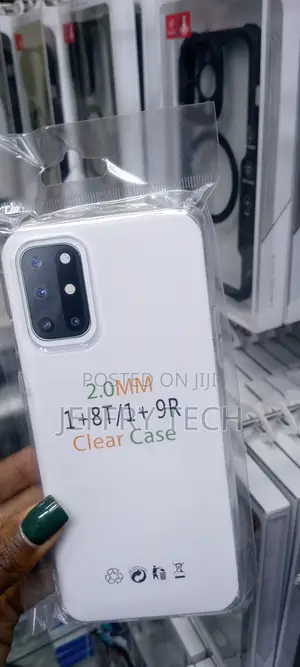 Oneplus 8T 5G Oneplus 9R Case Clear Floral Flower Pattern So