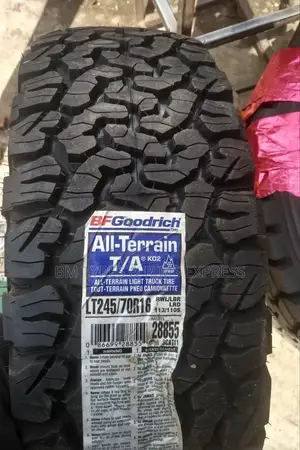 245 /70 R16 Bf Goodrich Tyres.