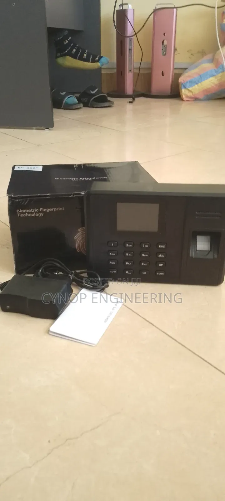Factory Biometric Time Attendance System