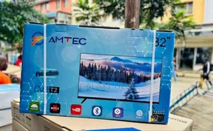 Amtec 32inches Frameless Smart Android Tv With Bluetooth